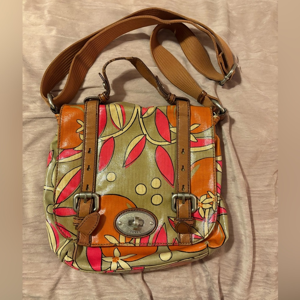 Vintage Fossil Women's Crossbody Bag